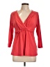 Boden Red 3/4 Sleeve Top Size L - photo 1