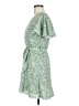 Unbranded 100% Polyester Green Casual Dress Size M - photo 5