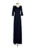 Black Halo Blue Jumpsuit Size 0 - photo 1