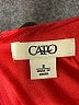 Cato 100% Polyester Solid Red Cocktail Dress Size 8 - photo 7