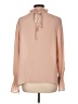 Vince Camuto 100% Polyester Tan Long Sleeve Blouse Size L - photo 2