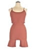 Active by Old Navy Solid Brown Romper Size XL (tall) - photo 1
