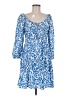 MNG Blue Casual Dress Size 8 - photo 1