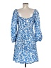 MNG Blue Casual Dress Size 8 - photo 2