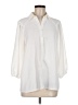 Pleione 100% Polyester Ivory 3/4 Sleeve Blouse Size M - photo 1