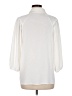 Pleione 100% Polyester Ivory 3/4 Sleeve Blouse Size M - photo 2