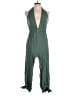 Shein Solid Green Jumpsuit Size L - photo 1