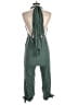 Shein Solid Green Jumpsuit Size L - photo 2
