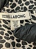Billabong 100% Rayon Animal Print Black Long Sleeve Blouse Size S - photo 7