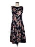 En Focus Studio Floral Blue Casual Dress Size 8 - photo 1