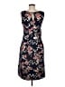 En Focus Studio Floral Blue Casual Dress Size 8 - photo 2