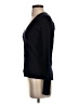 Max Studio 100% Merino Blue Black Wool Cardigan Size S - photo 5