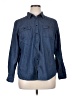 St. John's Bay Blue Long Sleeve Button-Down Shirt Size 1X - photo 1