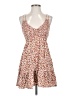 Unbranded Hearts Brown Casual Dress Size 00 (estimated) - photo 1