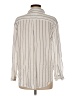 Rails 100% Rayon Stripes Ivory Long Sleeve Button-Down Shirt Size M - photo 2