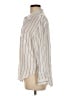 Rails 100% Rayon Stripes Ivory Long Sleeve Button-Down Shirt Size M - photo 5