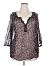 Maurices Gray 3/4 Sleeve Blouse Size 20 (2) - photo 1
