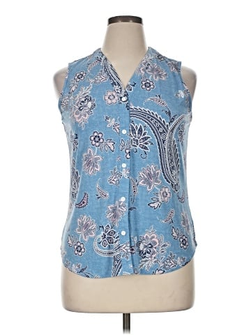 Amana Sleeveless Blouse (view 1)