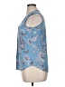 Amana Blue Sleeveless Blouse Size XL - photo 5