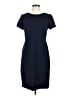 Talbots Solid Blue Casual Dress Size 8 Petite - photo 1