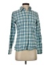 L.L.Bean Teal Long Sleeve Polo Size XXS - photo 1