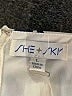 She + Sky 100% Polyurethane Print Blue Casual Dress Size L - photo 7