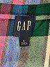 Gap 100% Cotton Plaid Green Long Sleeve Button-Down Shirt Size S - photo 4