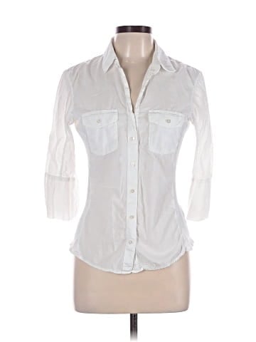 James Perse 3/4 Sleeve Button-Down Shirt (view 1)