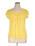 George Yellow Short Sleeve Top Size XL - photo 1