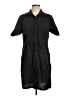 AB Studio Black Short Sleeve Button-Down Shirt Size 12 - photo 1