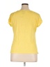 George Yellow Short Sleeve Top Size XL - photo 2