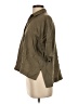 Everlane 100% Lyocell Brown 3/4 Sleeve Button-Down Shirt Size XXS - photo 5