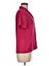 Compositions 100% Polyester Burgundy Short Sleeve Blouse Size 8 - photo 4