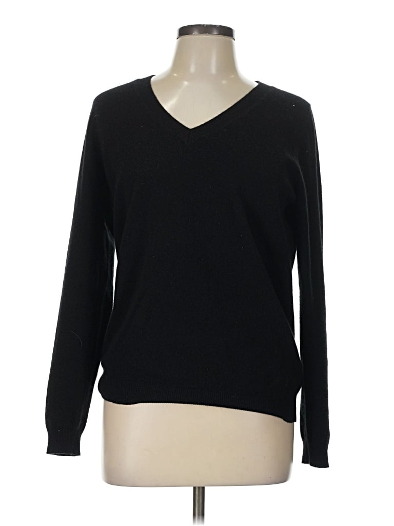 Pre-owned Boden Pullover Sweater In Black