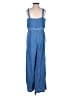 Ann Taylor LOFT Solid Blue Jumpsuit Size 0 - photo 2