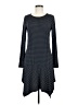 MICHAEL Michael Kors Polka Dots Blue Casual Dress Size M - photo 1