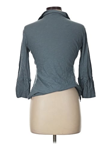 James Perse 3/4 Sleeve Button-Down Shirt (view 2)