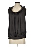 Club Monaco 100% Polyester Solid Gray Sleeveless Blouse Size XS - photo 1