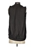 Club Monaco 100% Polyester Solid Gray Sleeveless Blouse Size XS - photo 2