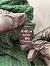 Shein Curve 100% Polyester Green Pullover Sweater Size 14 Plus (1) - photo 7