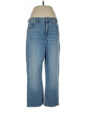 Madewell The Tall '90s Straight Jean in Rondell Wash: Crease Edition (view 1)