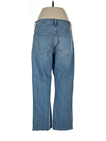 Madewell The Tall '90s Straight Jean in Rondell Wash: Crease Edition (view 2)