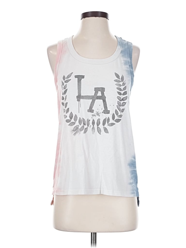 Pre-owned Chaser Sleeveless T-shirt In White