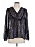 Maurices Black Long Sleeve Blouse Size L - photo 1
