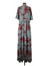 Kiyonna Floral Blue Casual Dress Size 2 Plus - photo 2