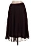 Babaton 100% Polyester Solid Burgundy Formal Skirt Size S - photo 2
