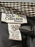 Style&Co 100% Silk Houndstooth Gray Silk Pants Size 18 - photo 4