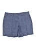 Lands' End 100% Cotton Solid Blue Shorts Size 6 (petite) - photo 1