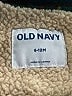Old Navy 100% Cotton Plaid Green Jacket Size 6-12 mo - photo 3
