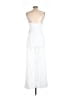 Tea & Cup Solid White Jumpsuit Size L - photo 2